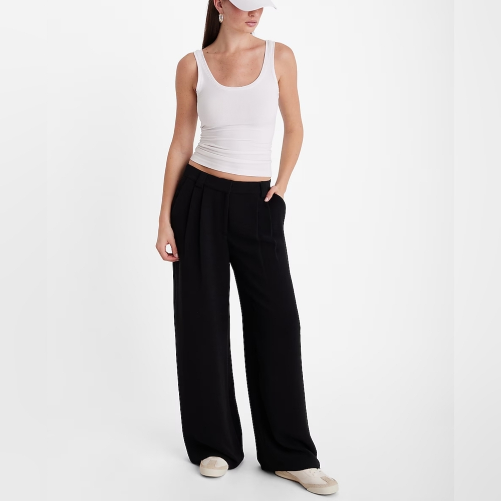 NWT Express High Waisted Luxe Comfort Trouser